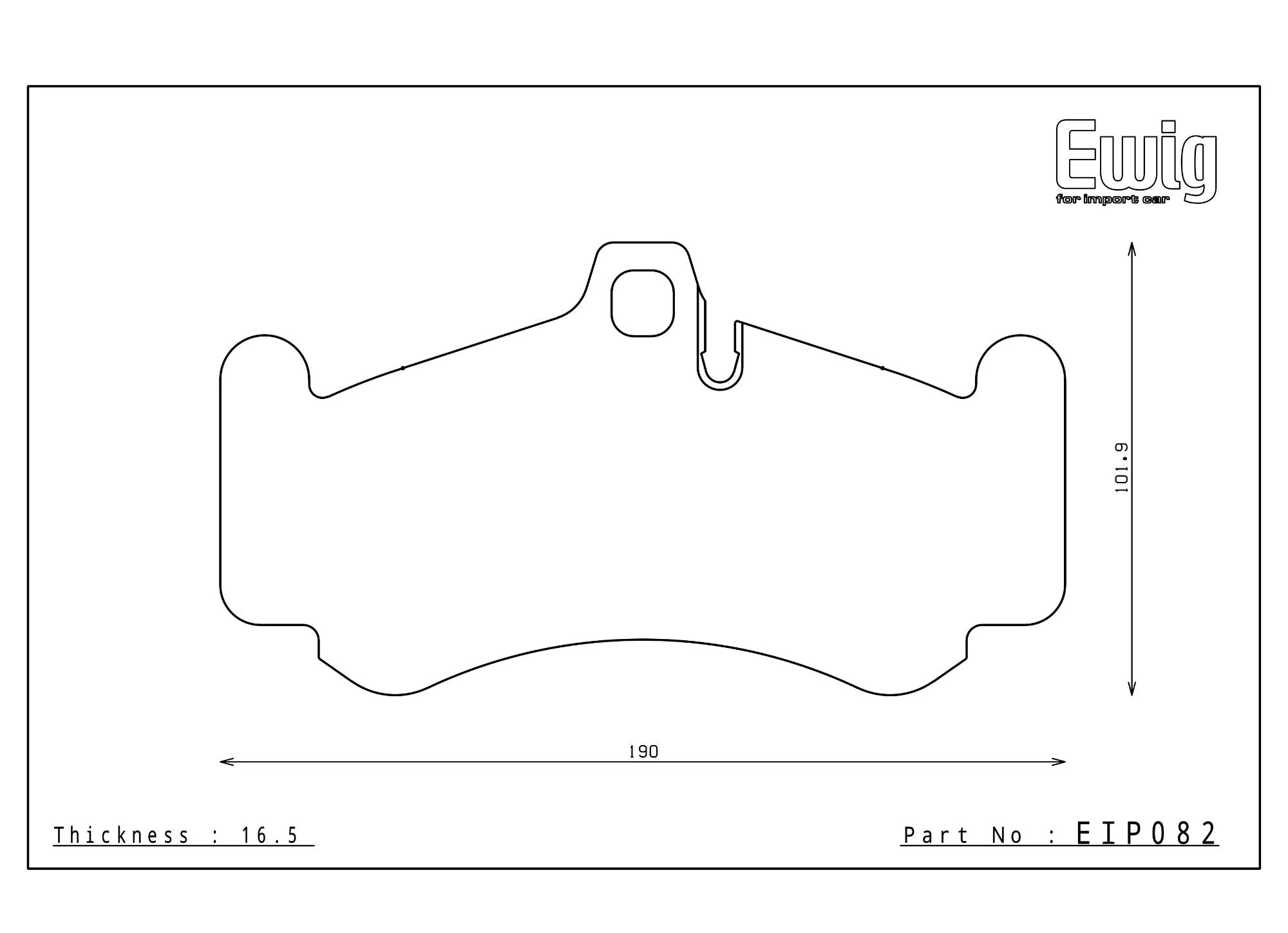 ENDLESS EIP082MX72 Front brake pads PORSCHE 911(996) GT2/GT3