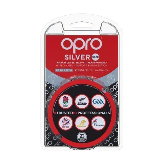 F3424      ~ OPRO SILVER MOUTHGUARD JUNIOR