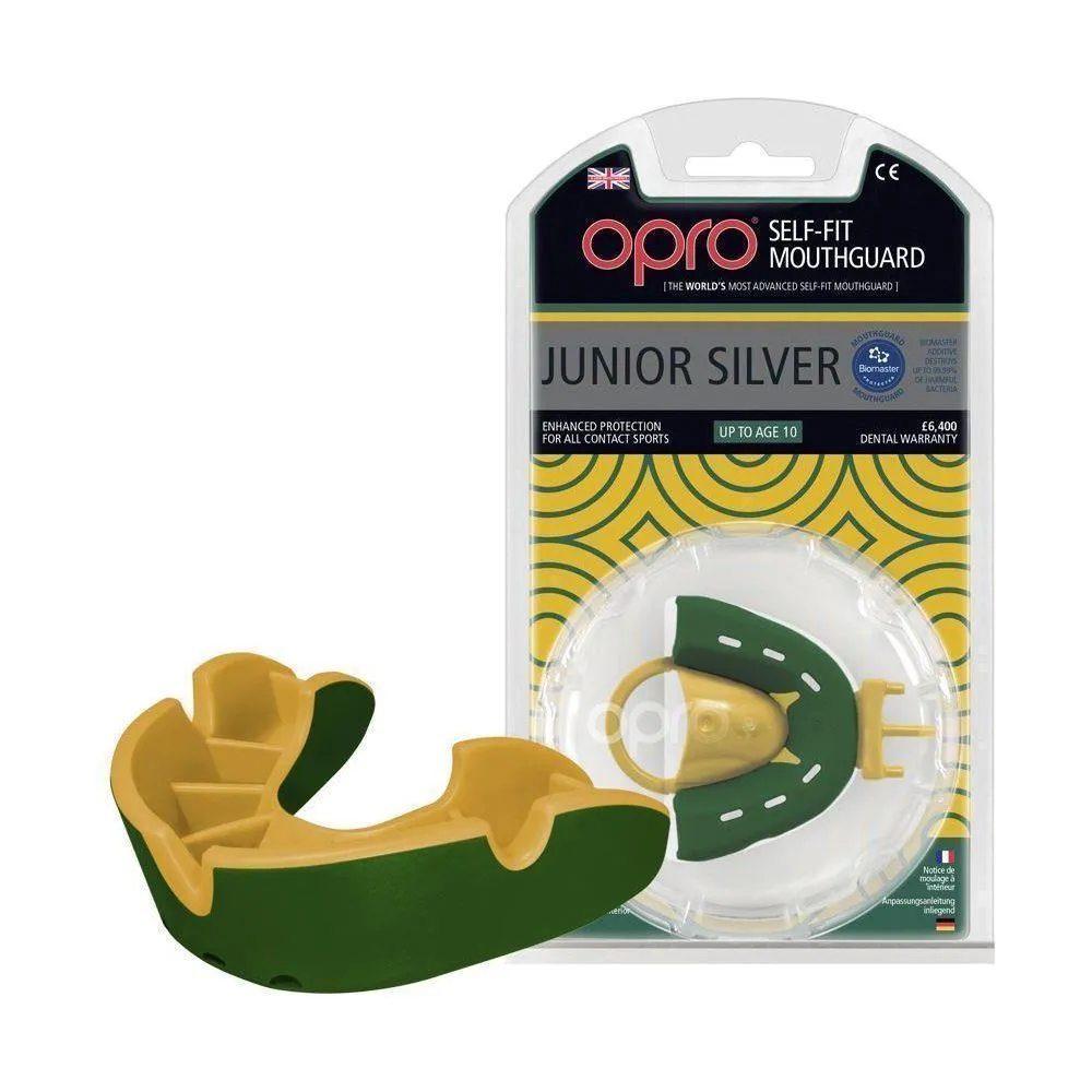 F3424      ~ OPRO SILVER MOUTHGUARD JUNIOR