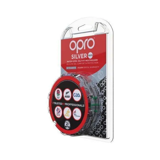 F3424      ~ OPRO SILVER MOUTHGUARD JUNIOR