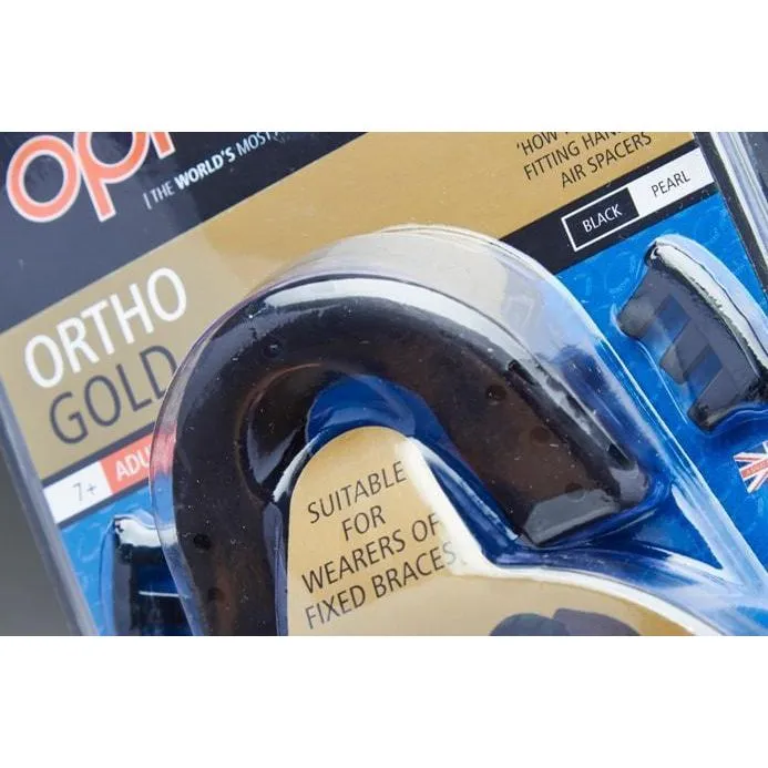 F34421     ~ OPRO MOUTHGUARD GOLD - BRACES ORTHO