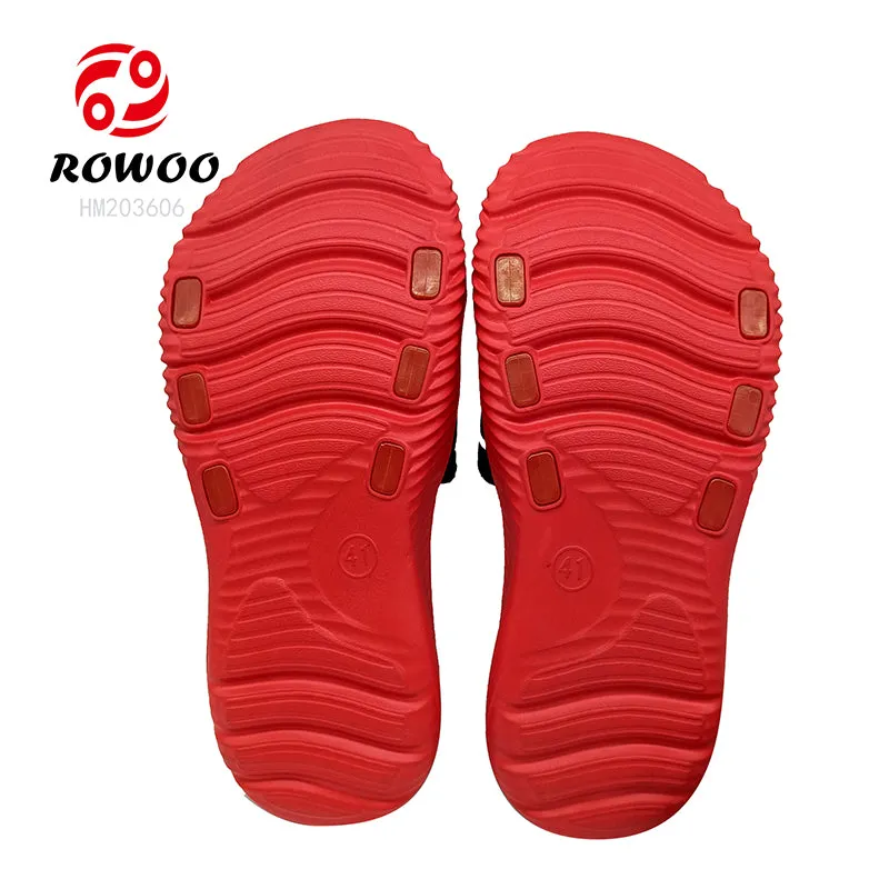 Fashion Men Outdoor Slide Shoes Soft Lightweight EVA Sole Slipper Shoes Customized Logo Sandals