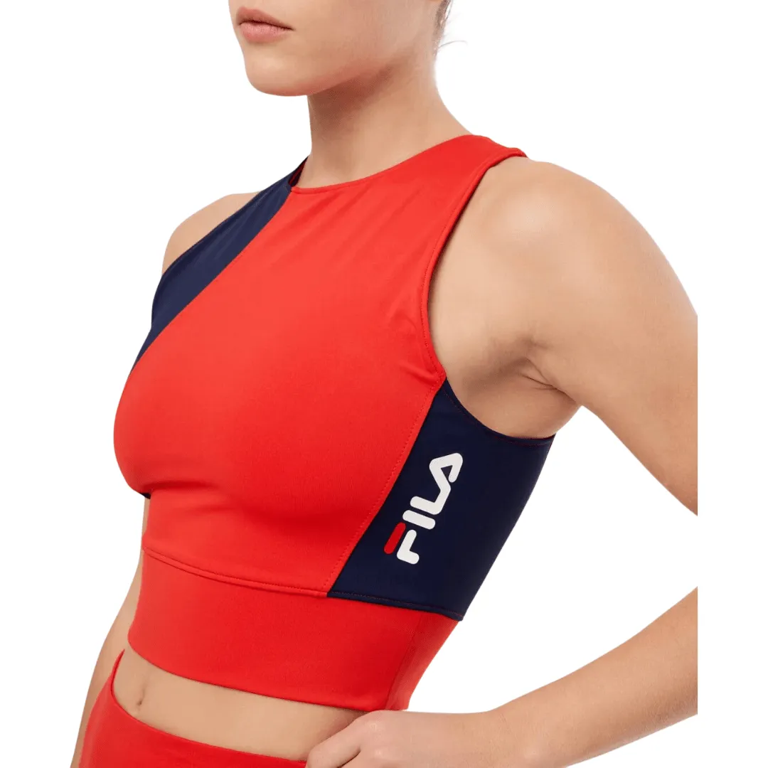 FILA - Racerback Cropped Tank Top