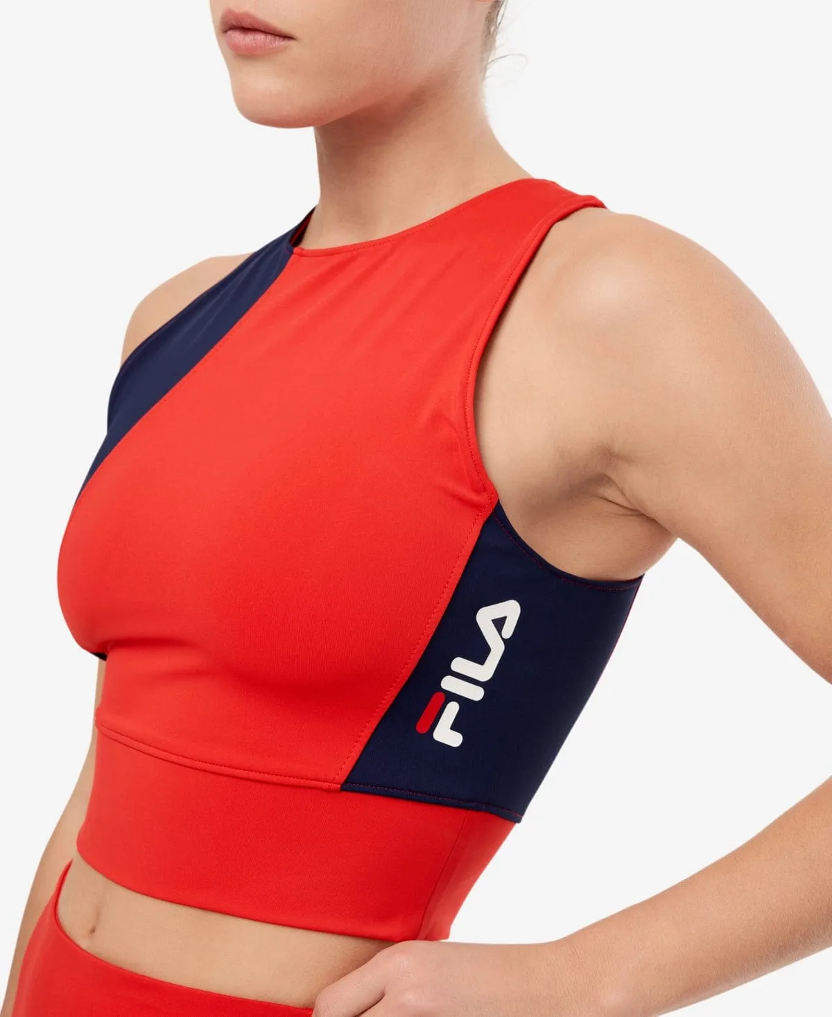 FILA - Racerback Cropped Tank Top