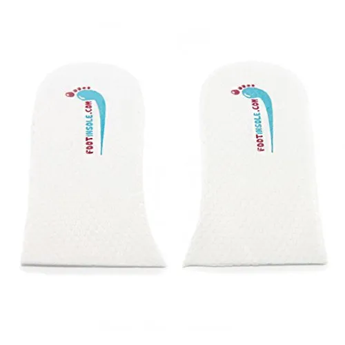 footinsole Height Increase Shoes Insoles Lift Kit 0.8 inches Heels Inserts (White, 3 Pairs)