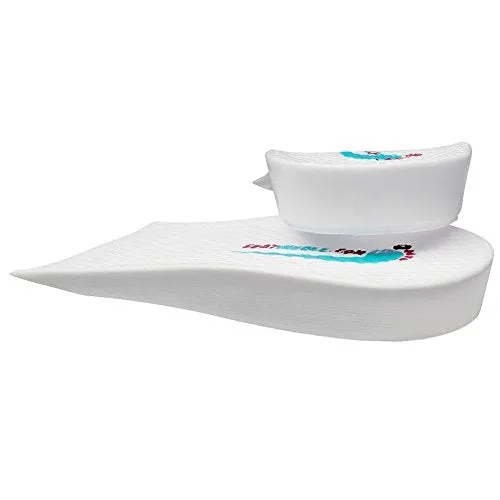 footinsole Height Increase Shoes Insoles Lift Kit 0.8 inches Heels Inserts (White, 3 Pairs)