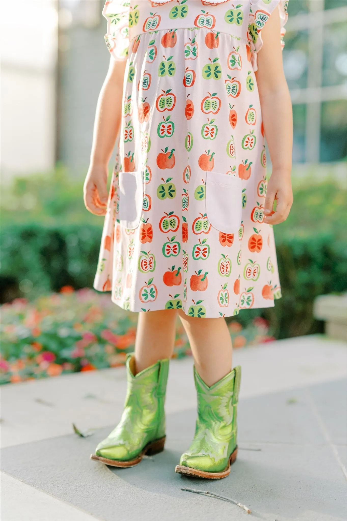 Gala Apple Pima dress