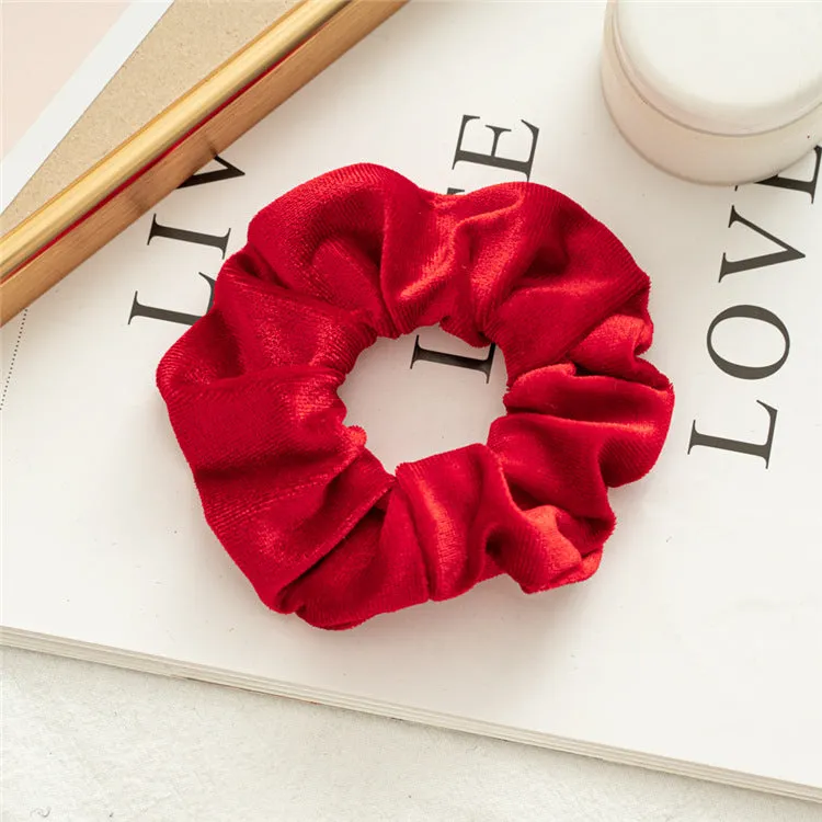 Girl Christmas Red Hair Ring Gift