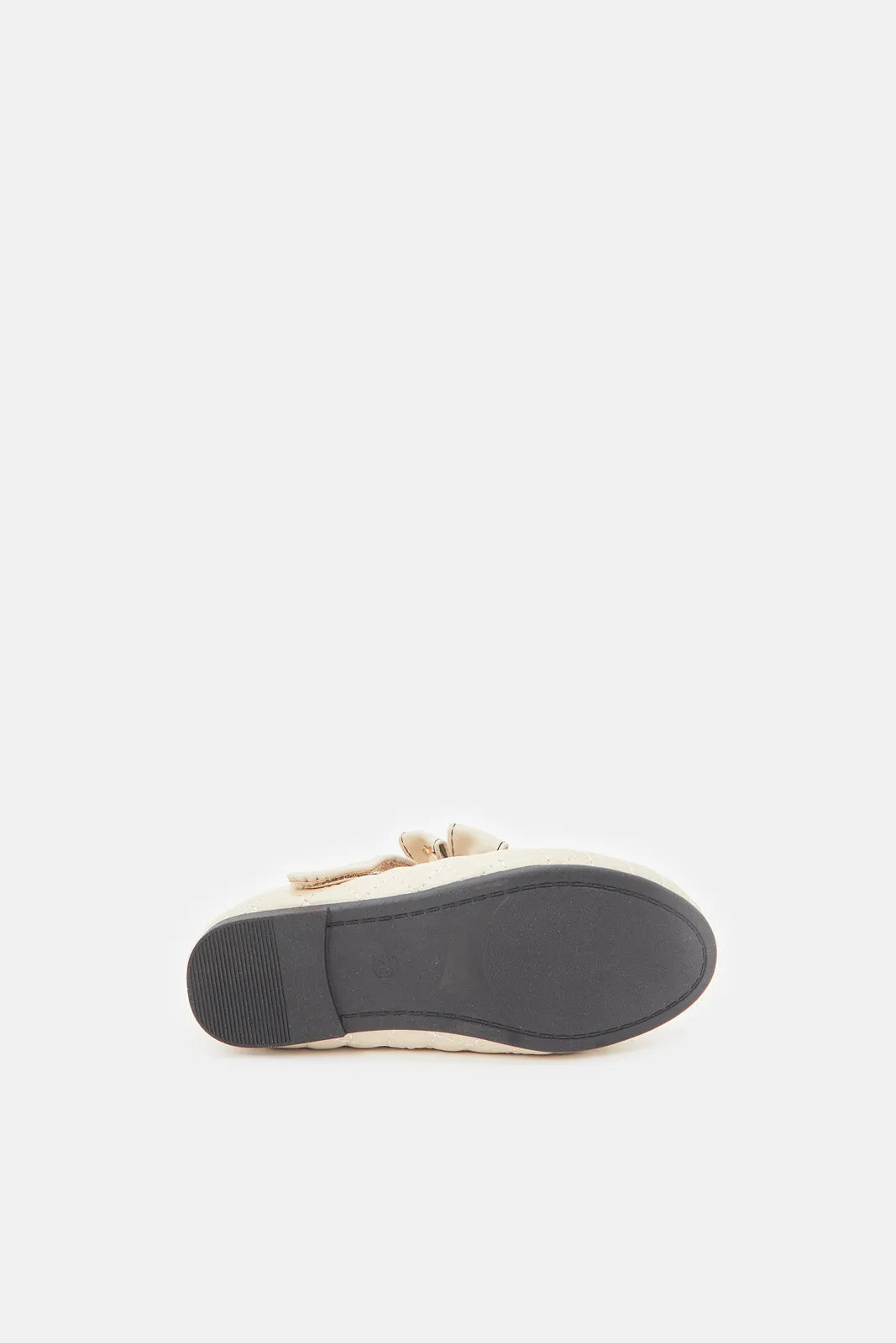 Girls Ivory Embellished Ballerina