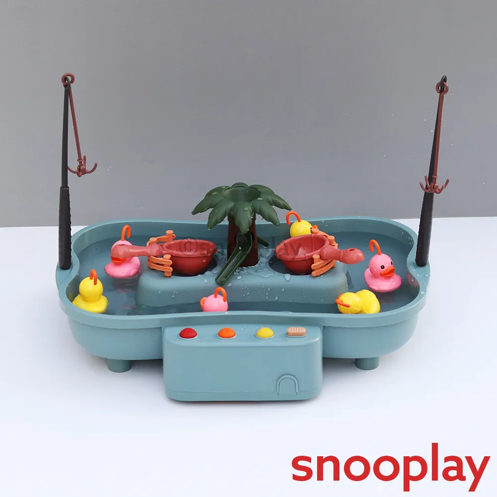 Go Fishing - Fishing Game Play Set For Kids Electronic Toy - Assorted Colour