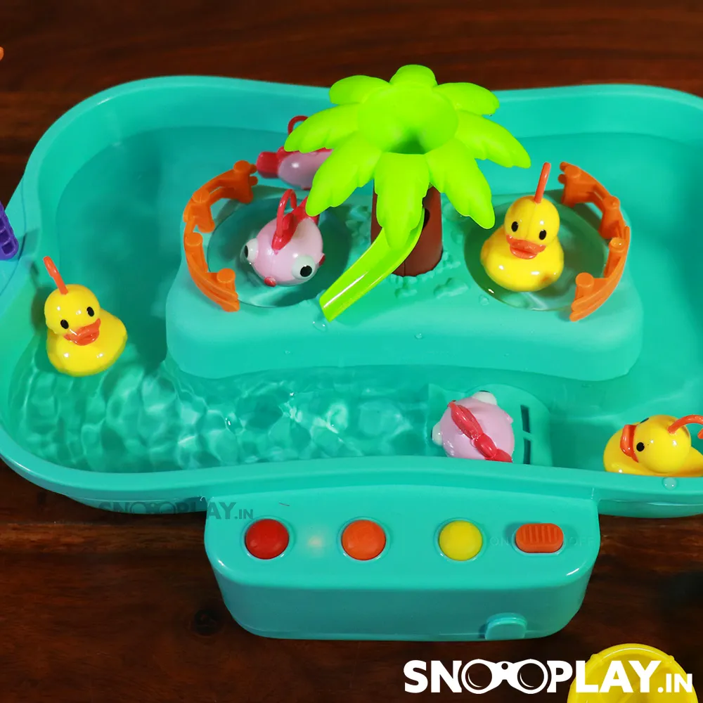 Go Fishing - Fishing Game Play Set For Kids Electronic Toy - Assorted Colour