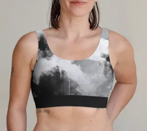 Heather Sports Bra