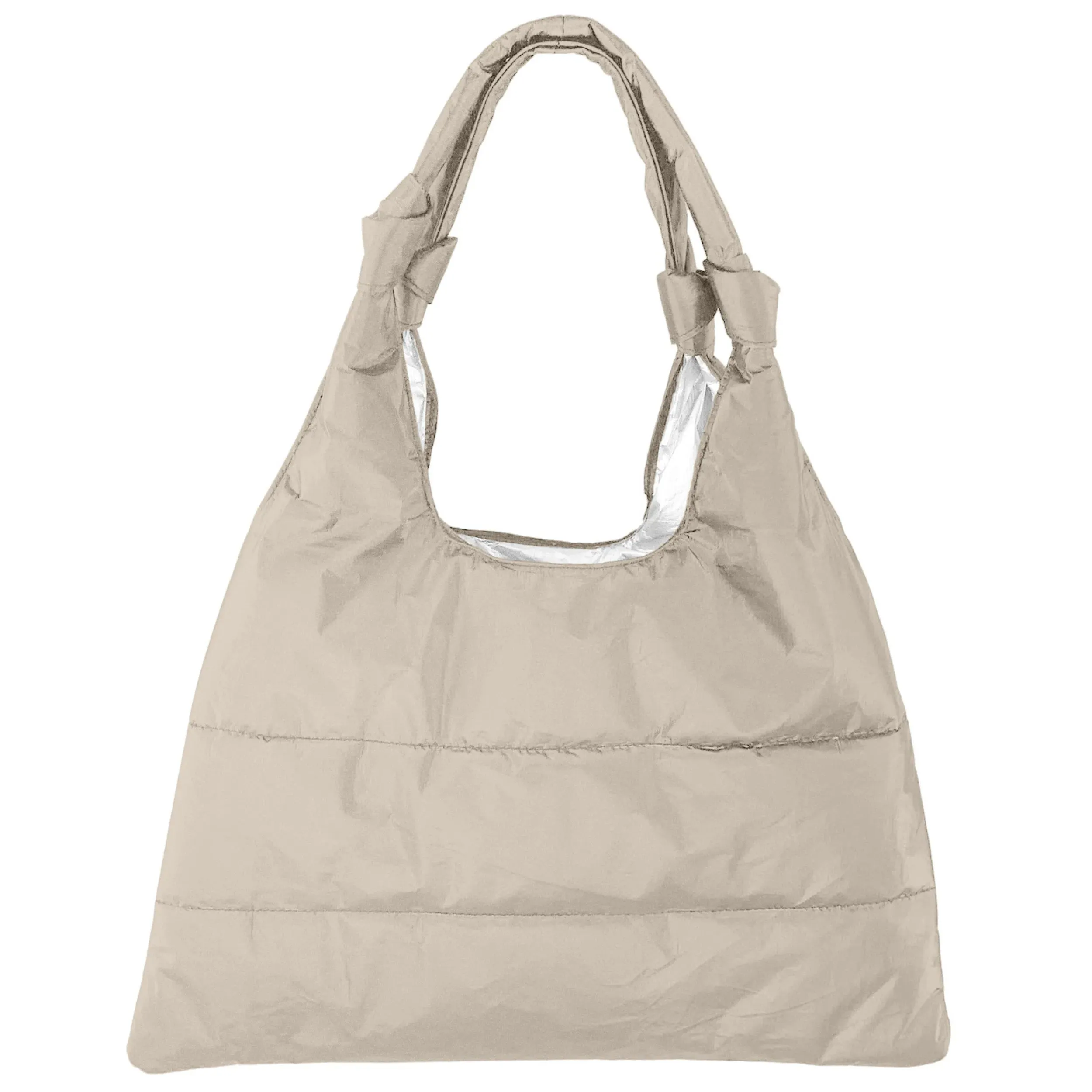 Hi Love Travel Love Me "Knot" Puffer Purse Tote