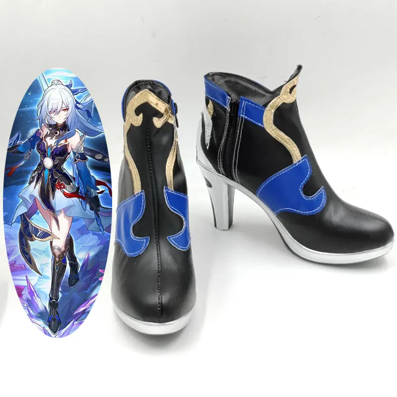 Honkai: Star Rail Jingliu Cosplay Shoes
