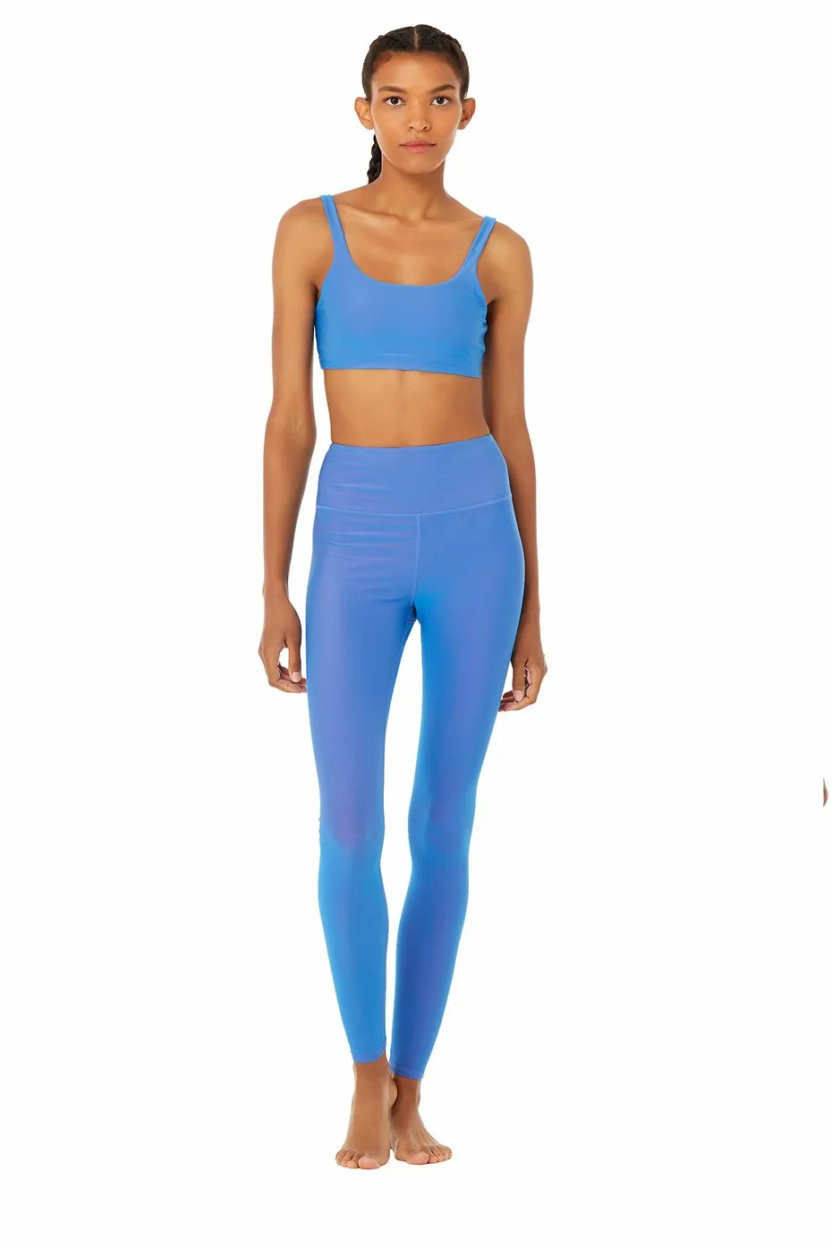 Iridescent Bra & High-Waist Legging Set