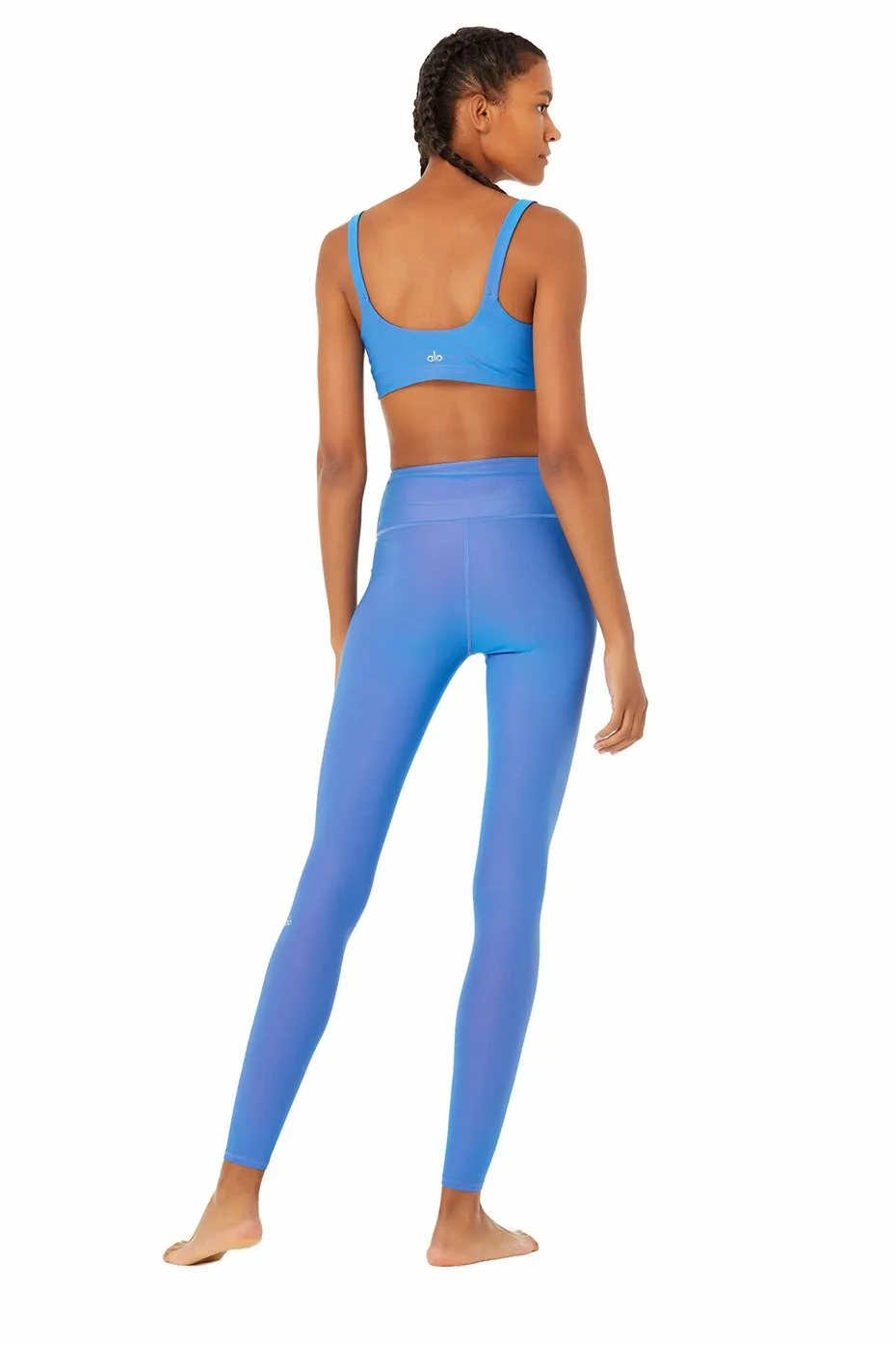 Iridescent Bra & High-Waist Legging Set
