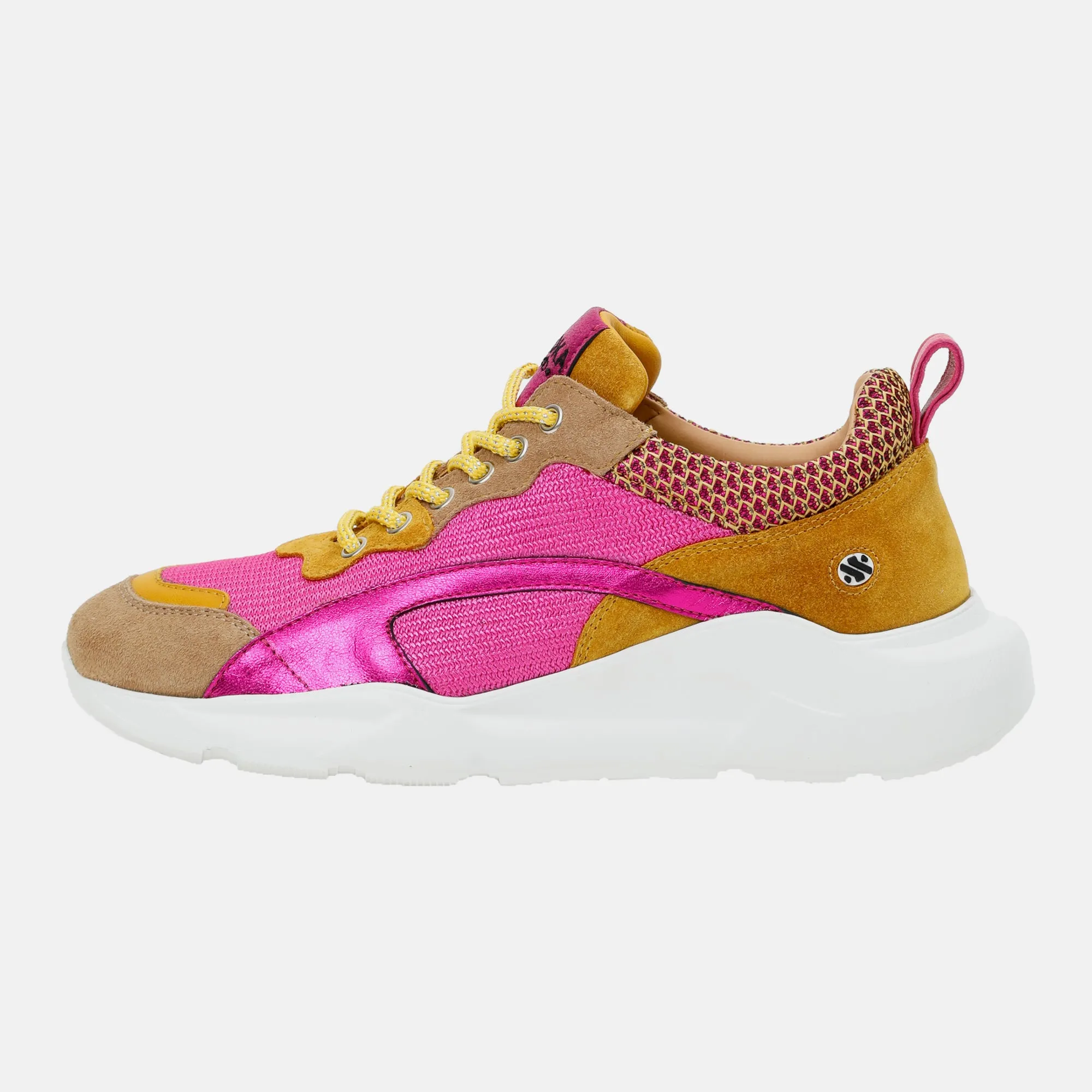 IZZI platform sneaker - Flamingo
