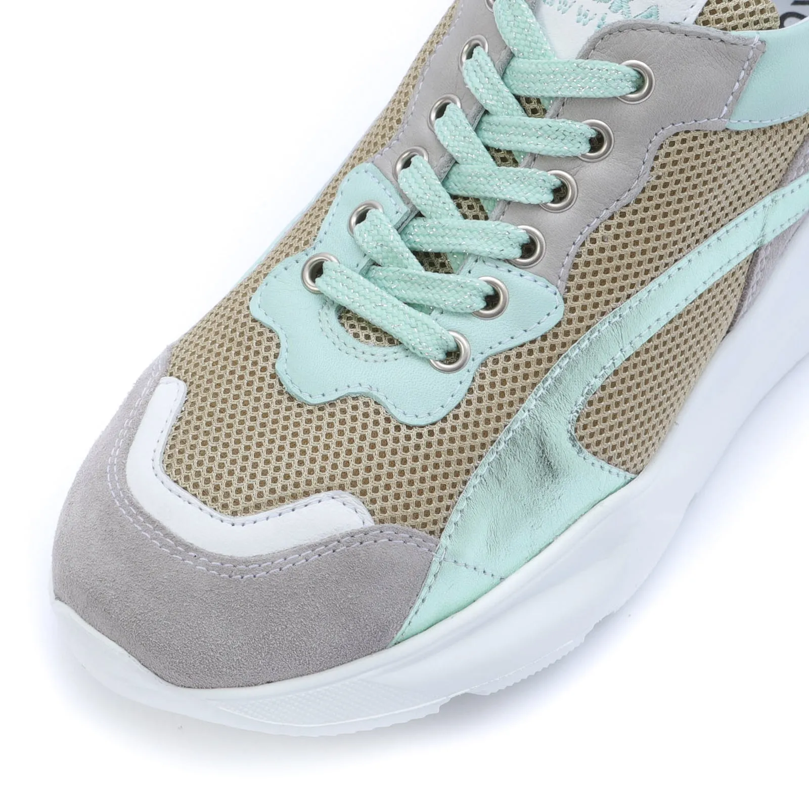 IZZI platform sneaker - galactic mint
