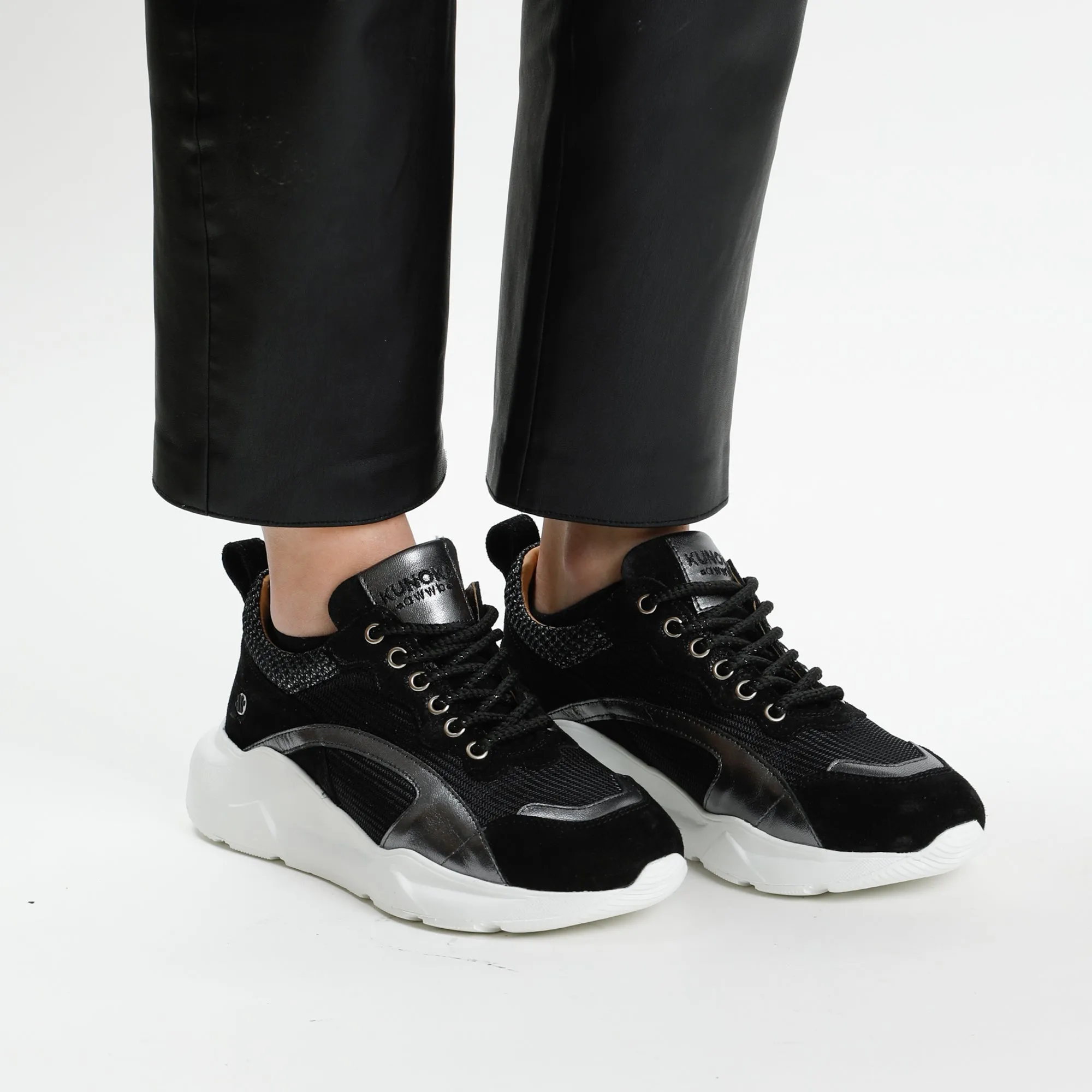 IZZI platform sneaker - Raven