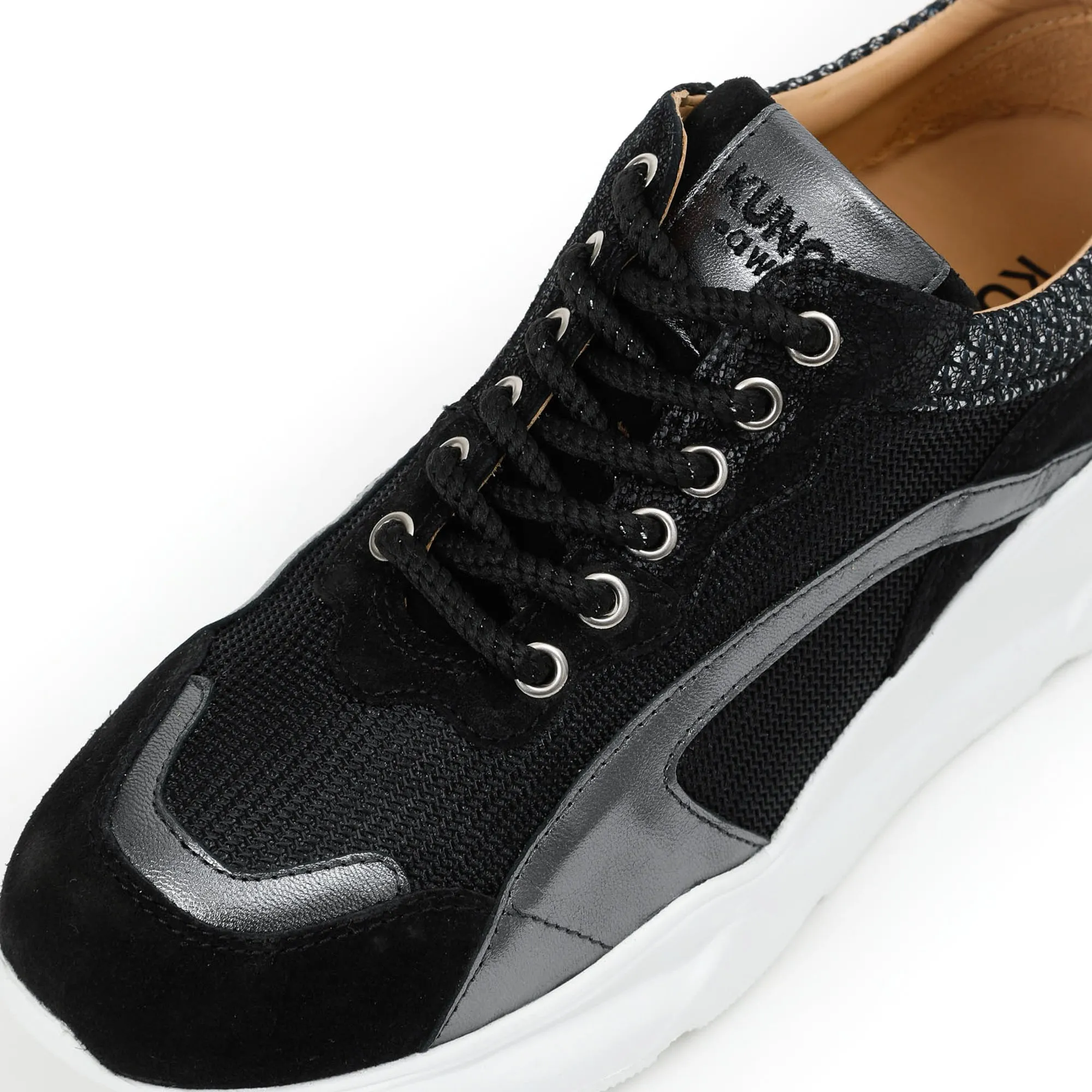 IZZI platform sneaker - Raven