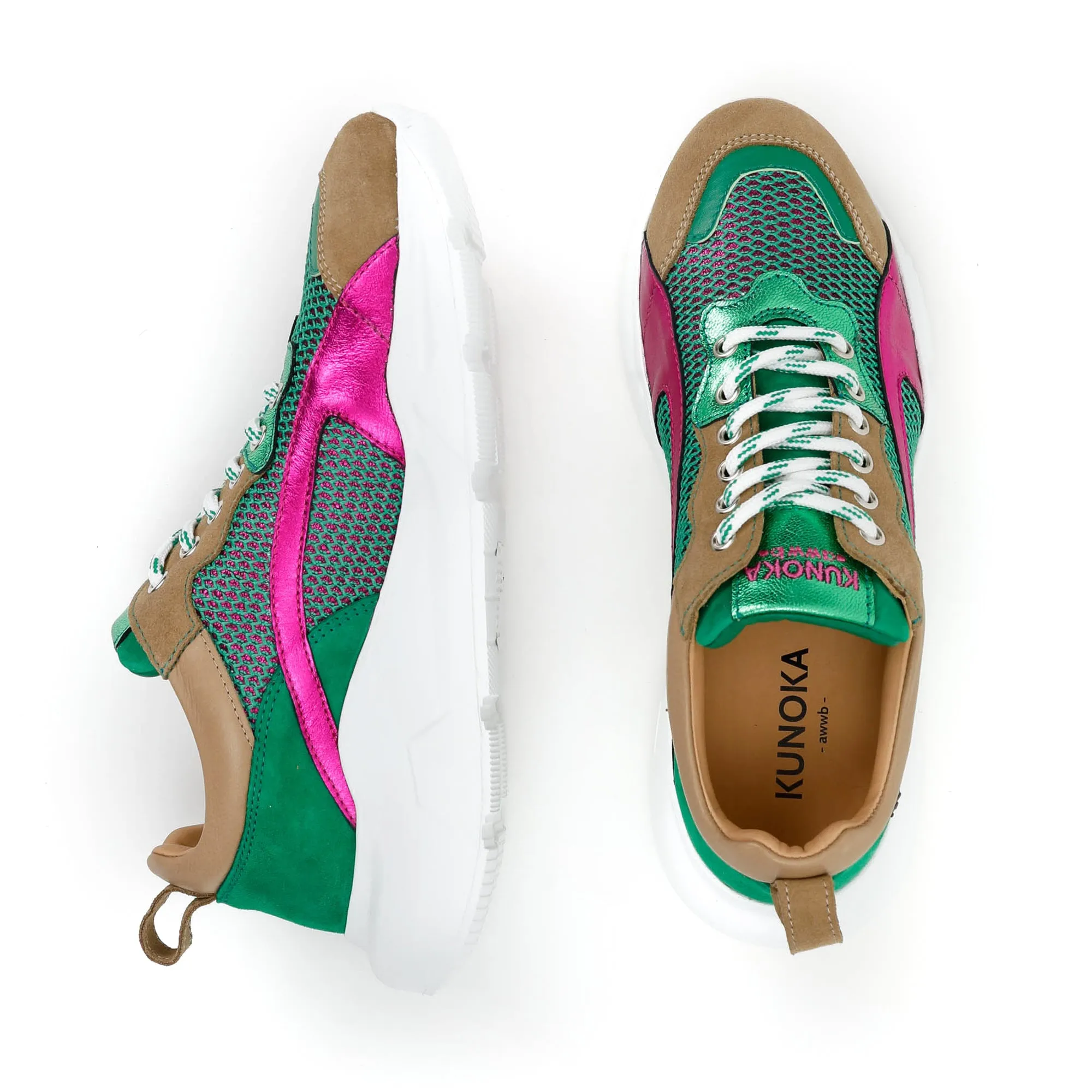 IZZI platform sneaker - Sunbird