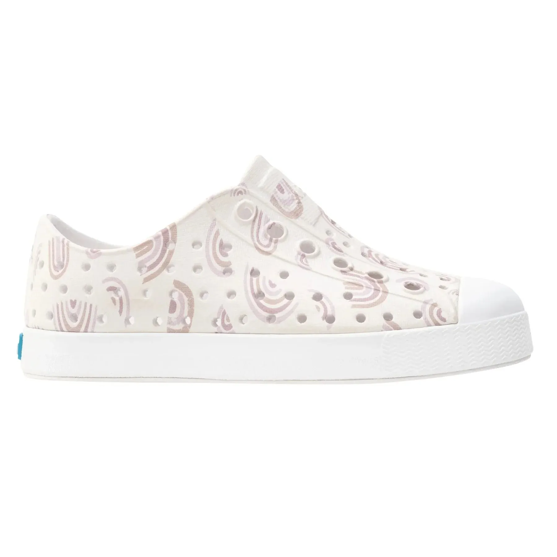 Jefferson Print - Flax Rainbow