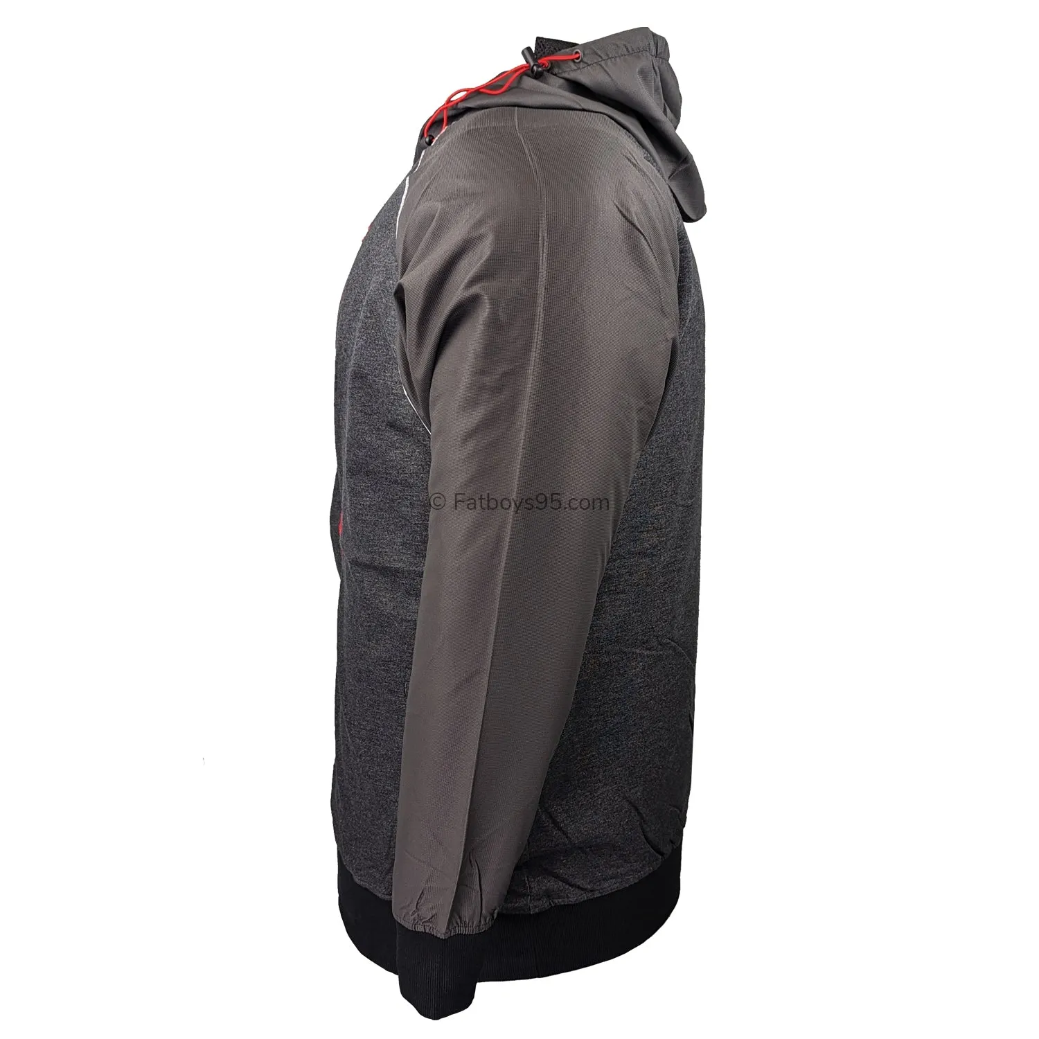 K Star Sports Full Zip Hoody - KSS001 - Charcoal