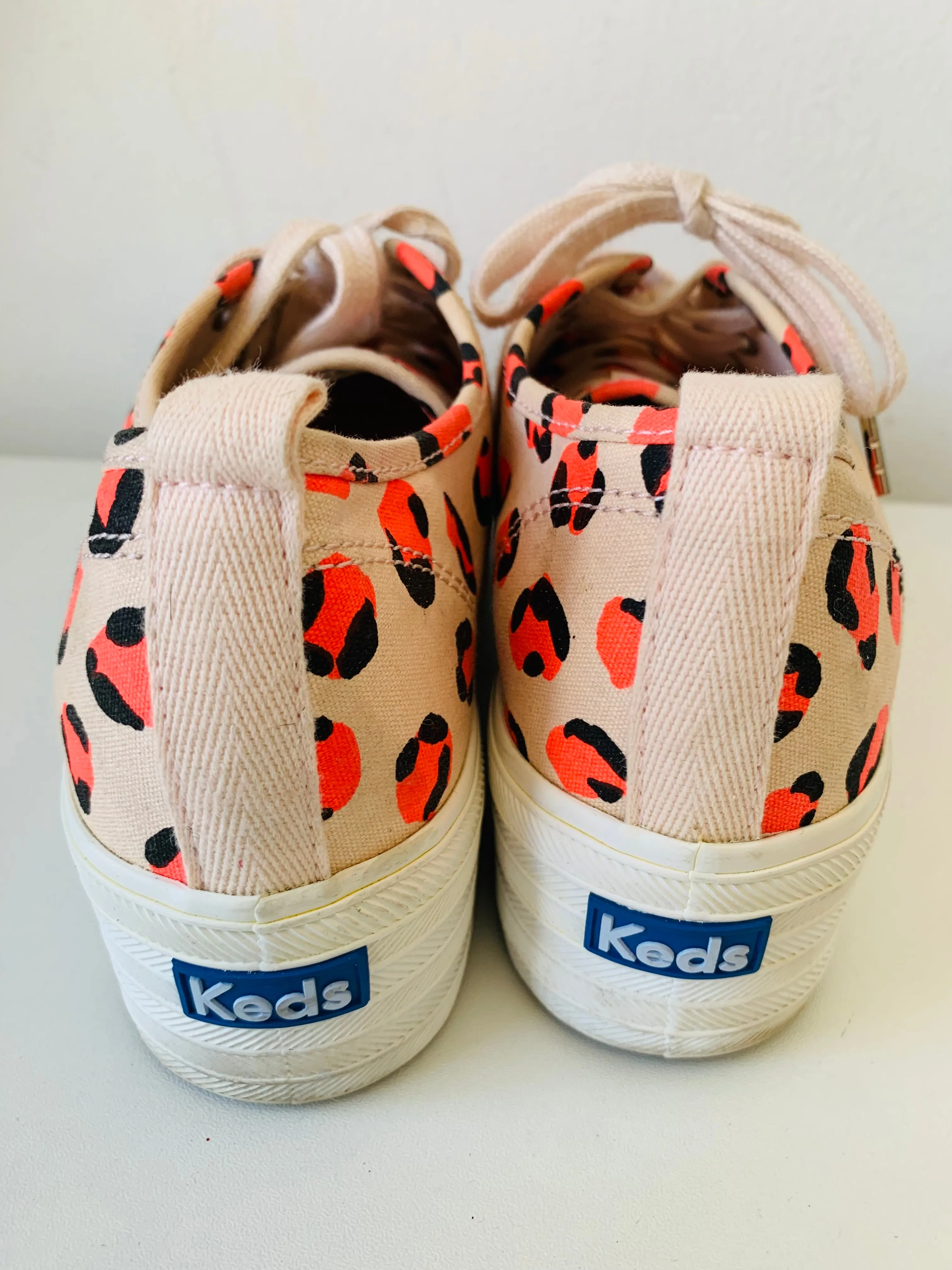 Keds Platform Leopard Cheetah Print Sneaker Size 7.5