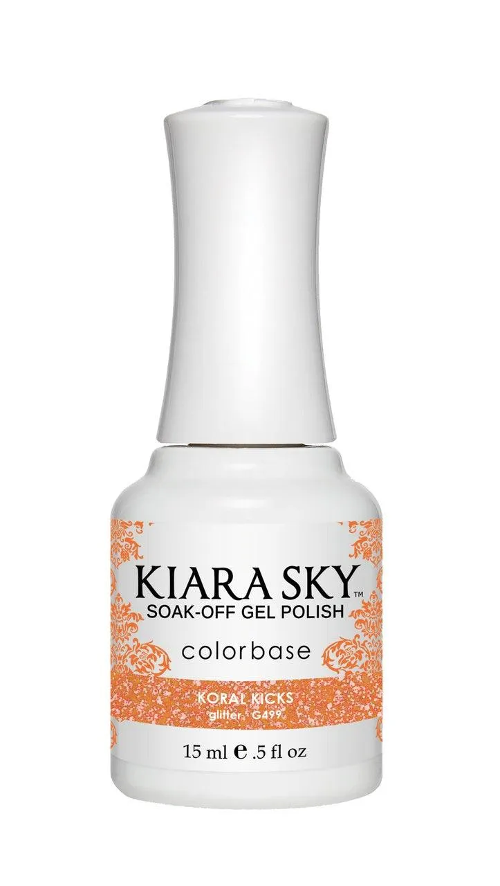 Kiara Sky Gel Color 499 Koral Kicks