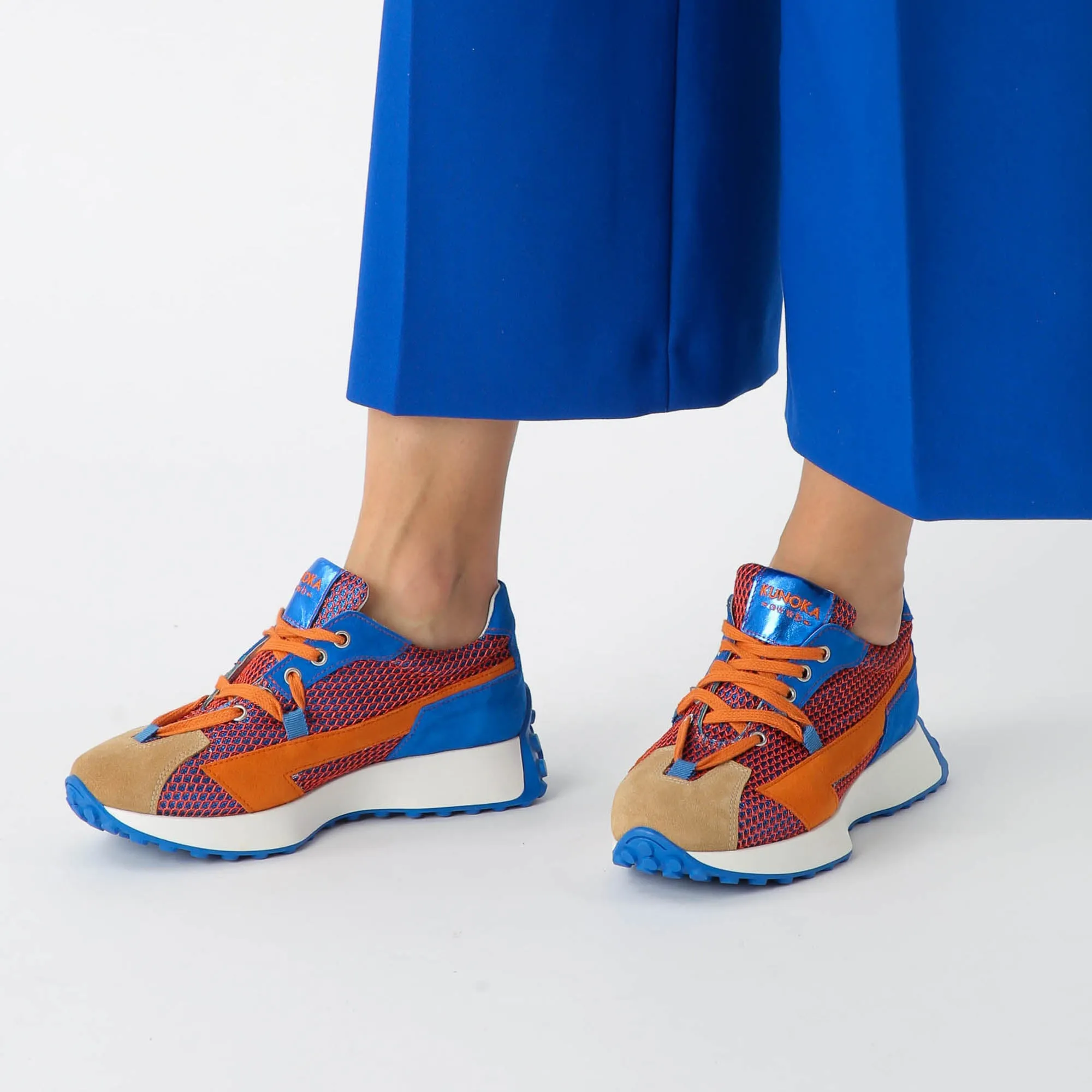 LUNA platform sneaker - Violet