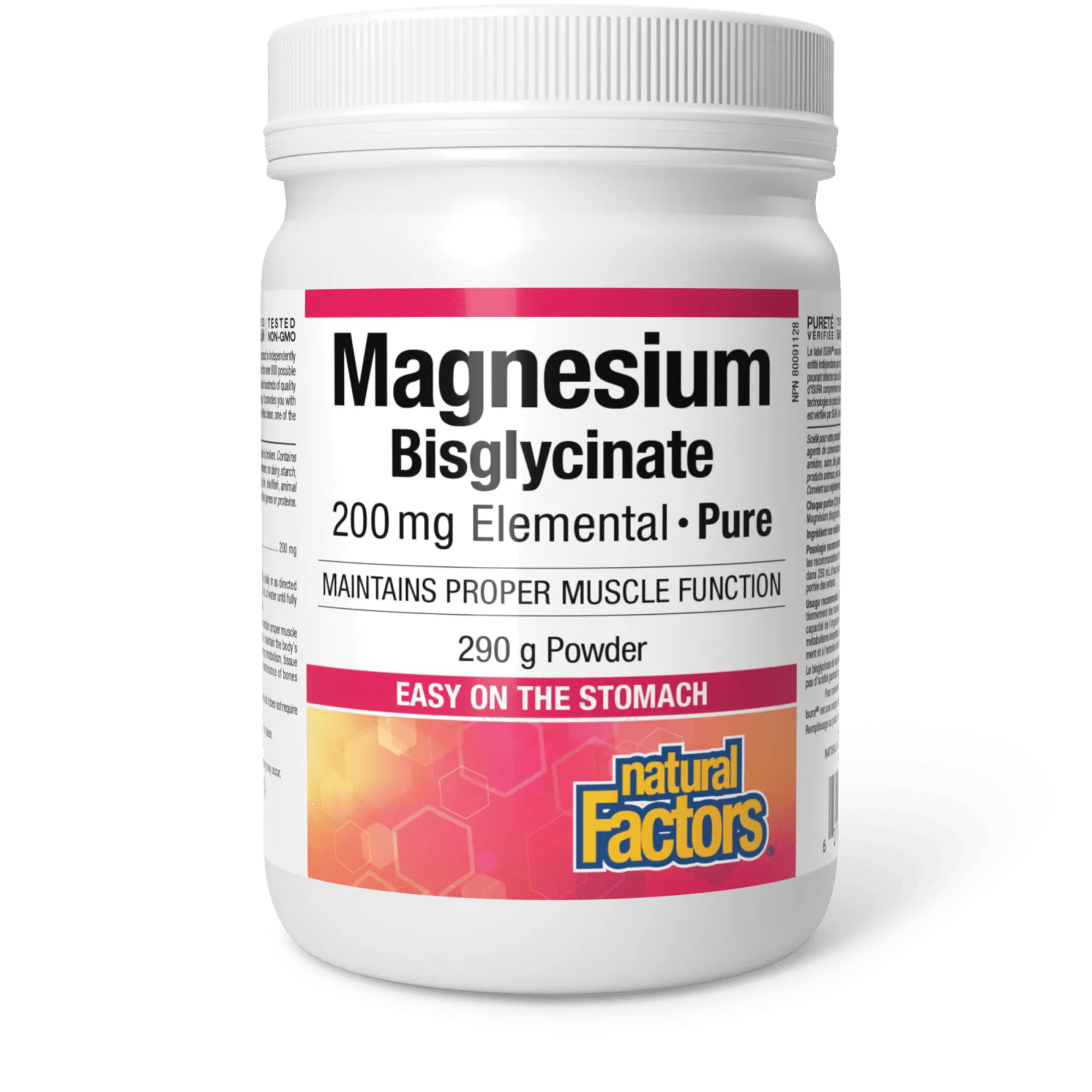 Magnesium Bisglycinate Pure 200 mg Powder