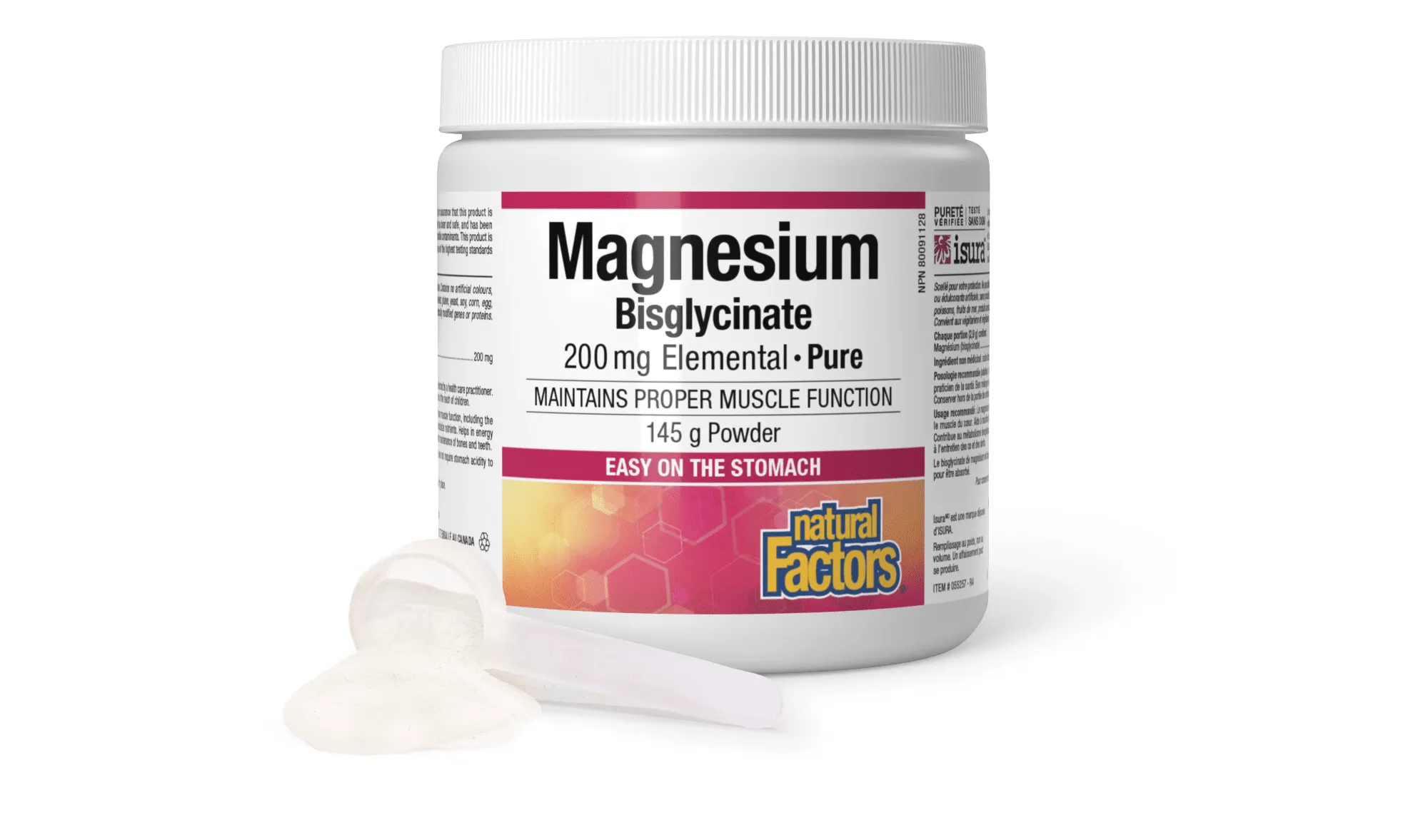 Magnesium Bisglycinate Pure 200 mg Powder
