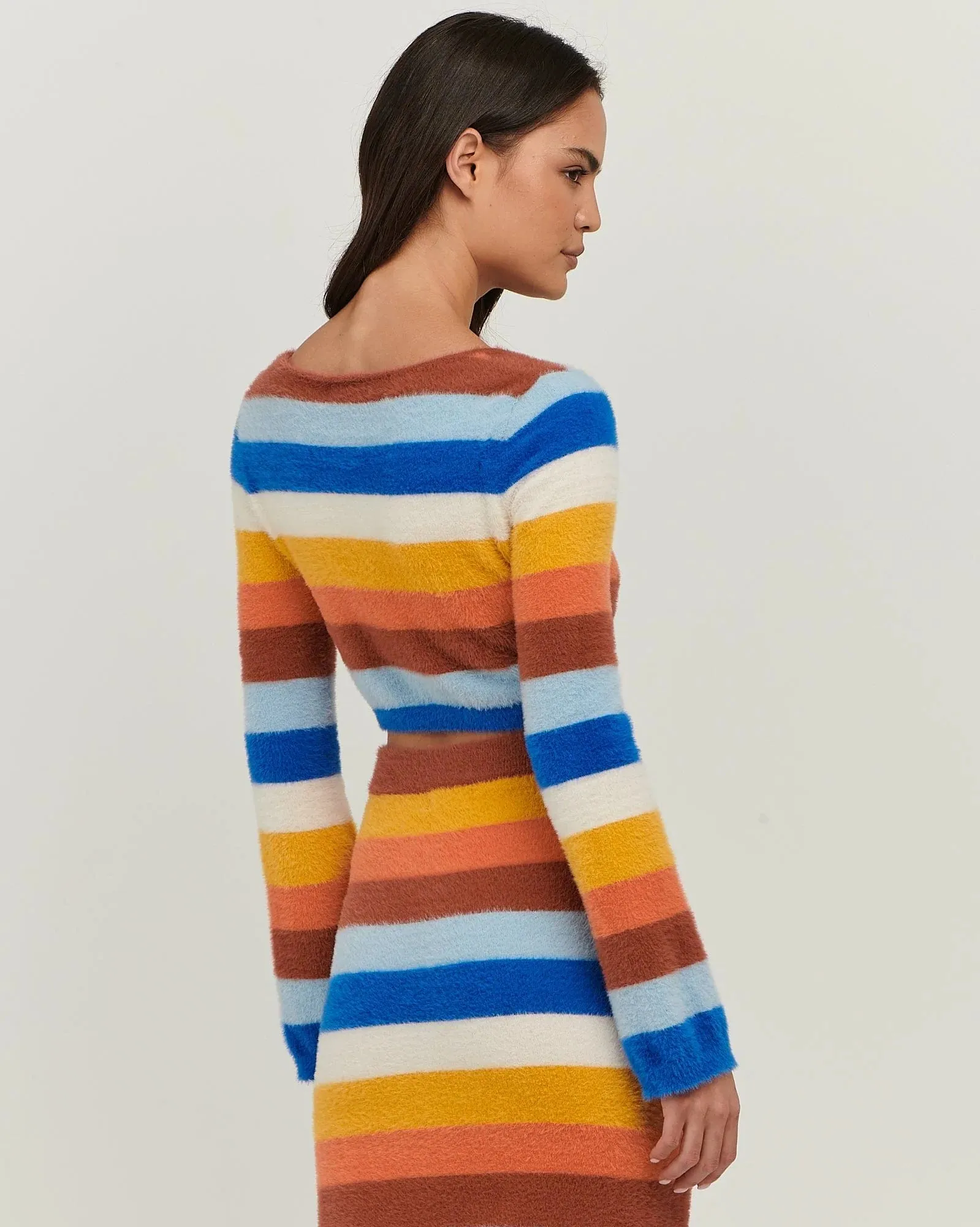 Mariana Knit Top - Multi Stripe