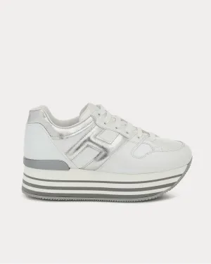 Maxi H222 leather platform Grey Low Top Sneakers