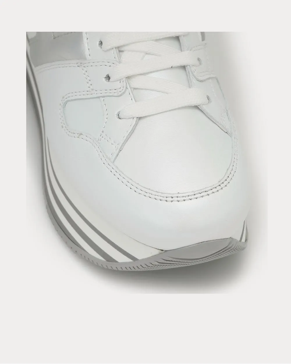 Maxi H222 leather platform Grey Low Top Sneakers