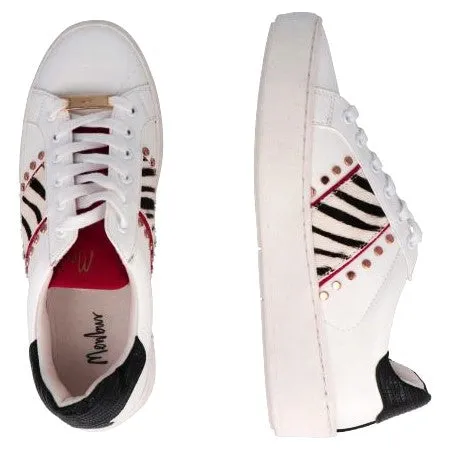 MB 21767 White Multi Colour Sneakers