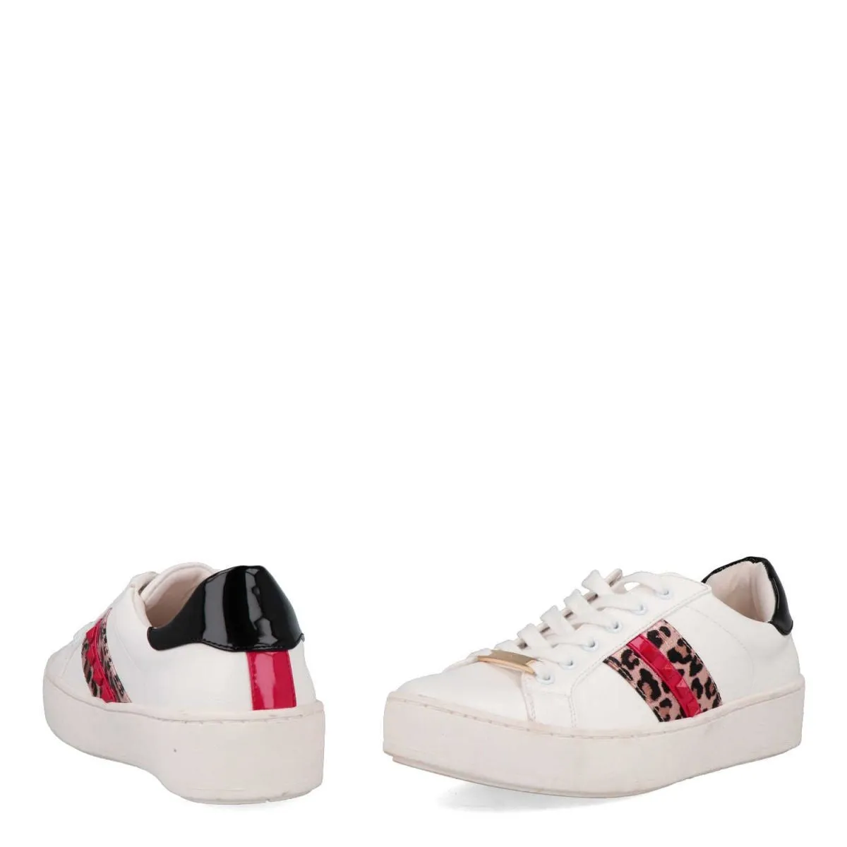 MB 21767 White Multi Colour Sneakers