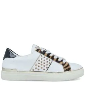 MB 22120 White Champagne & Black Multi Colour Sneakers