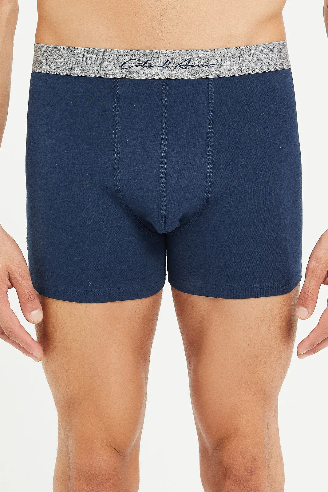 Men Charcoal And Navy  Hipster Set (Pack of 2)