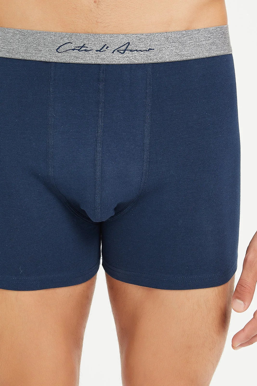 Men Charcoal And Navy  Hipster Set (Pack of 2)