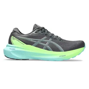 Men's Gel-Kayano 30 Running Shoe - Carrier Grey/Illuminate Mint Wide (2E)