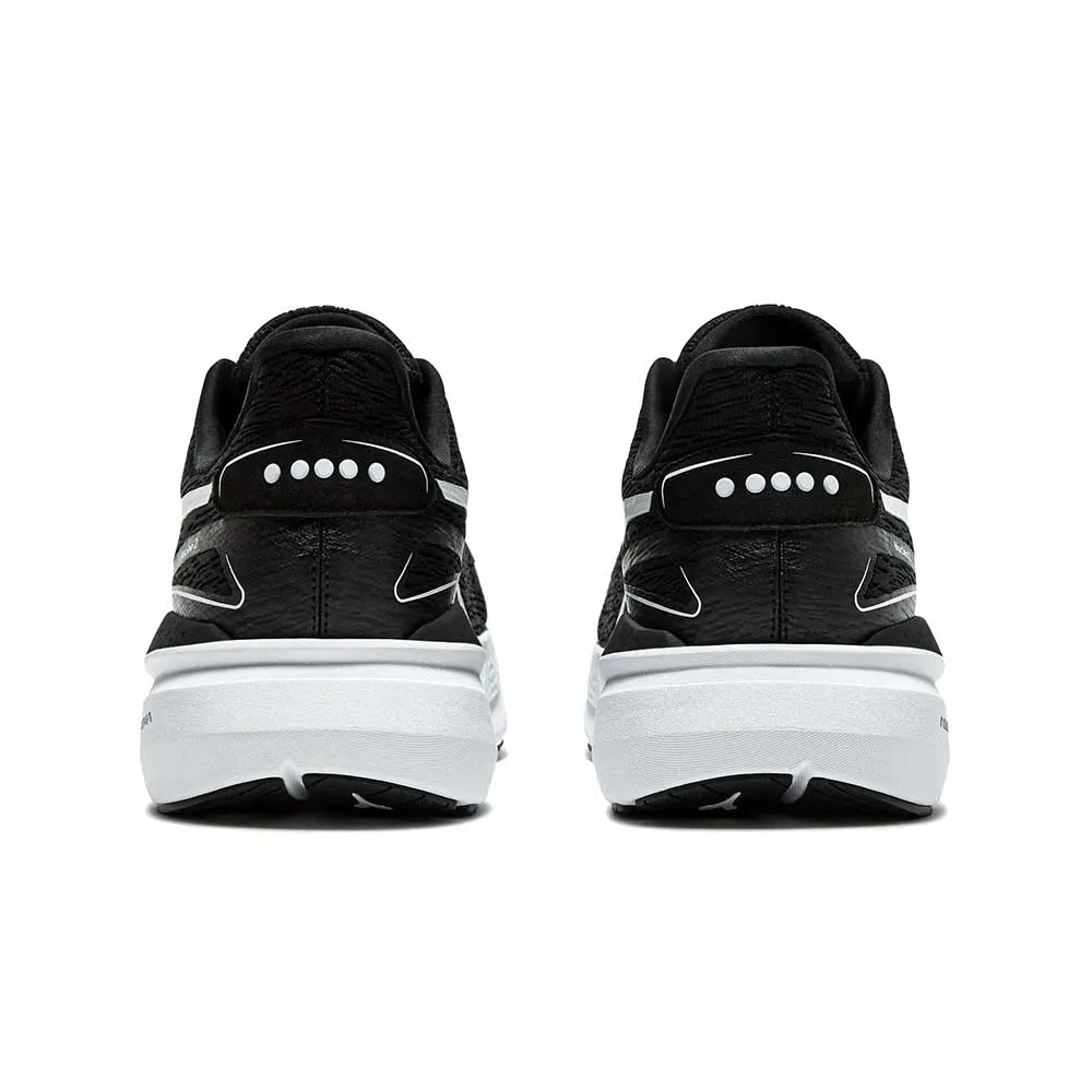 Men's Nucleo 2 Running Shoe - Black/White - Wide (2E)