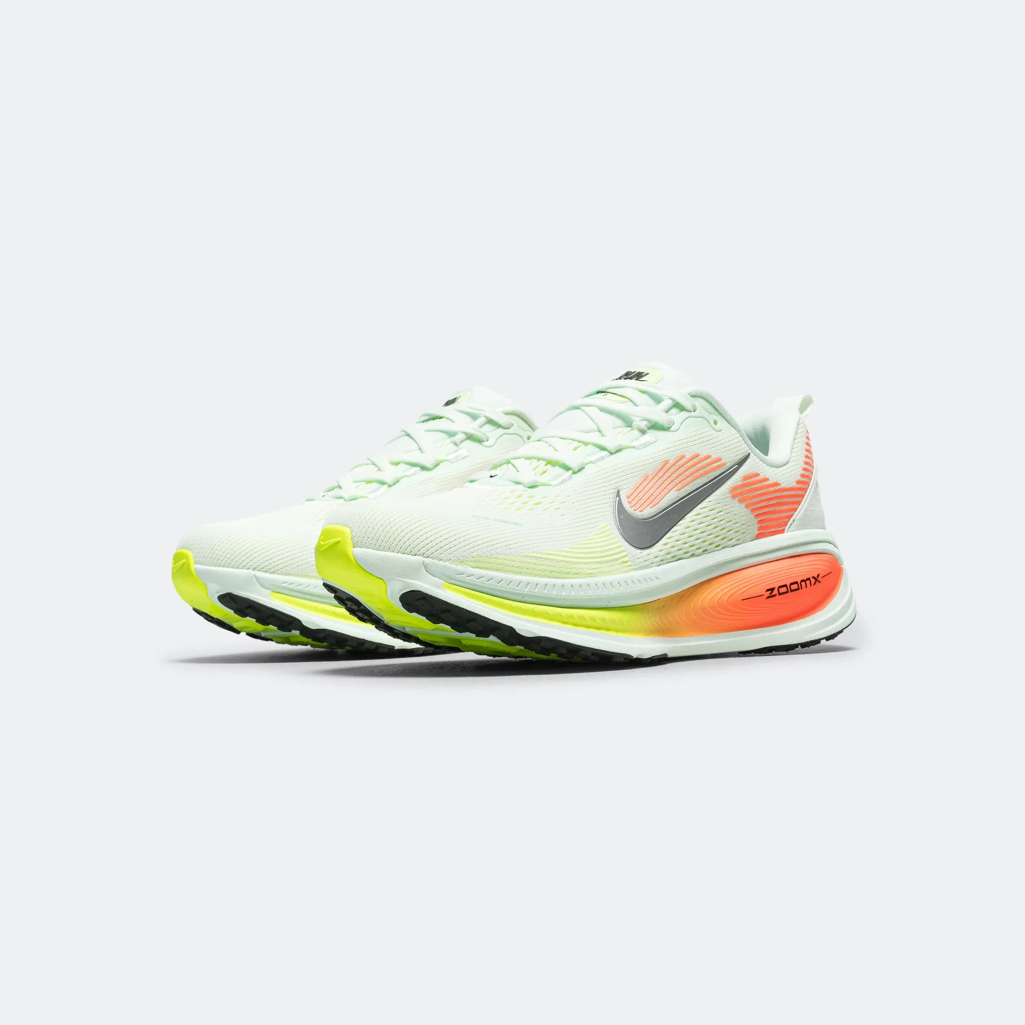 Mens Vomero 18 - Barely Green/Hyper Crimson-Barely Volt-Metallic Silver