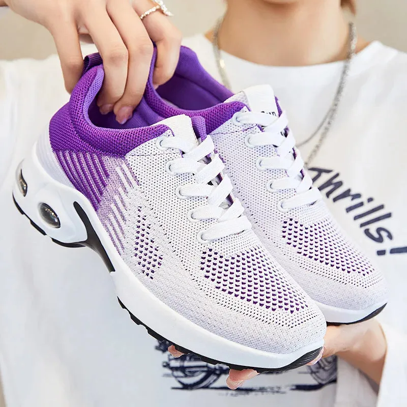 Mesh Air Cushion Women's Light Sports Trainers Shoes