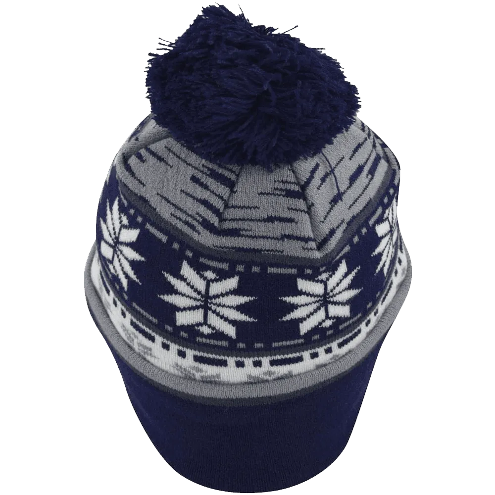 MLB New York Yankees Fashion Cuffed Knit Pom Beanie