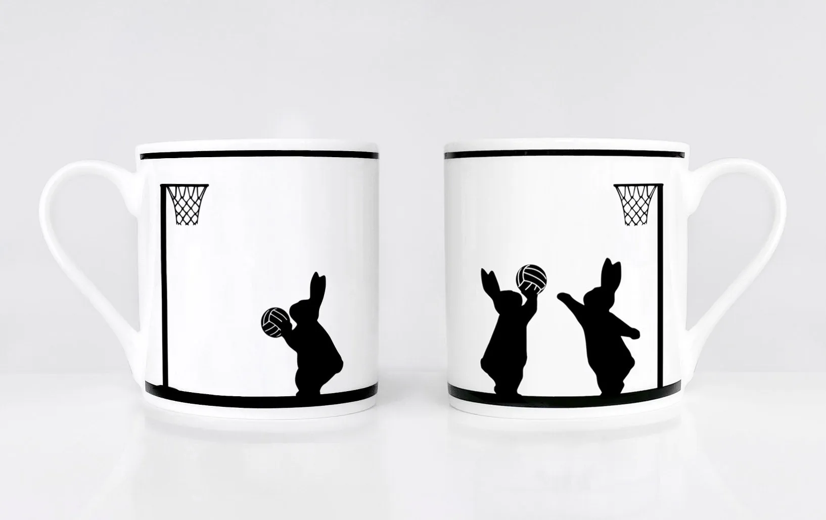 Netball Rabbit Mug