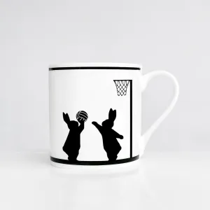 Netball Rabbit Mug