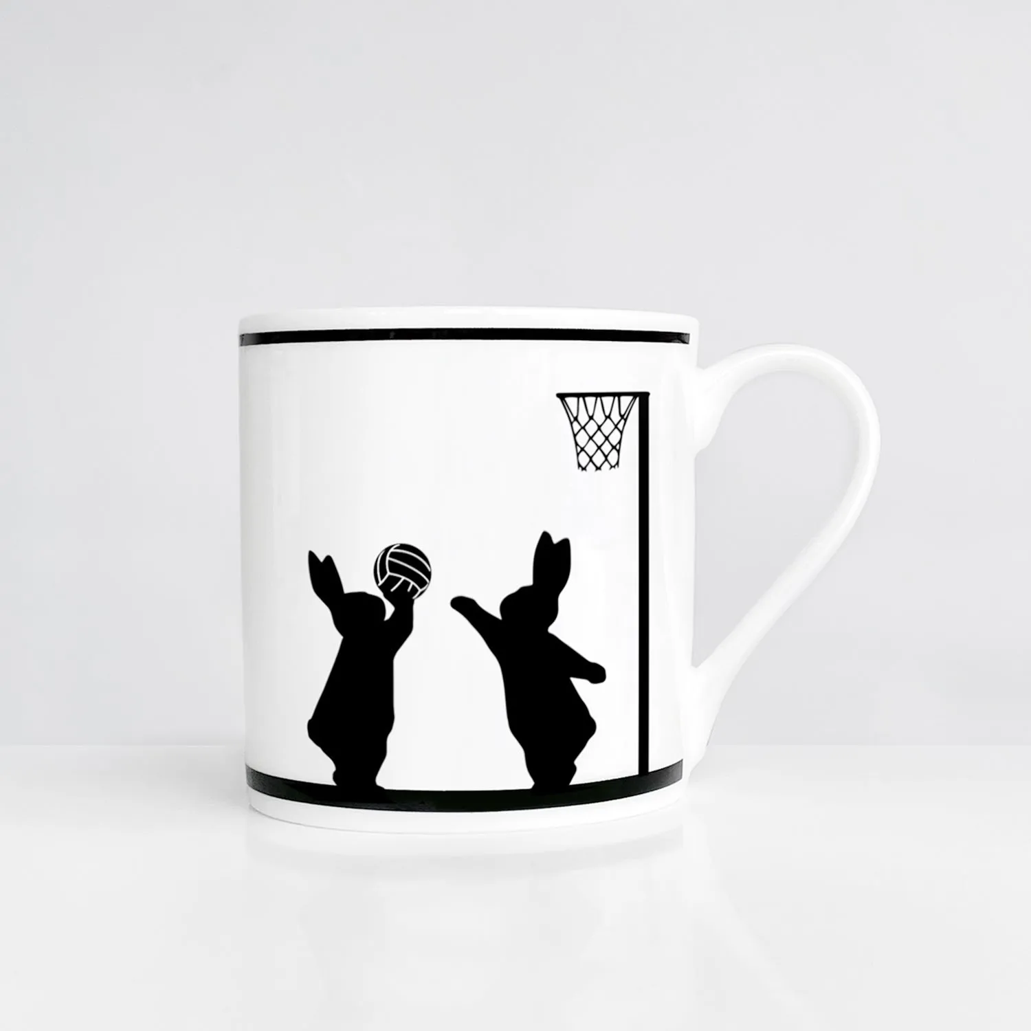 Netball Rabbit Mug