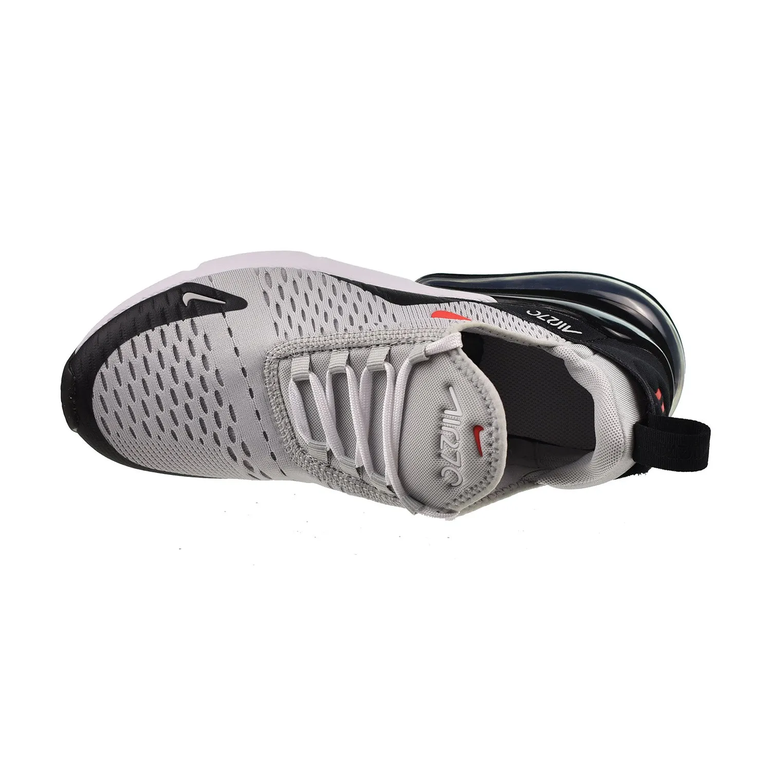 Nike Air Max 270 (GS) Big Kids' Shoes Grey Fog-Siren Red