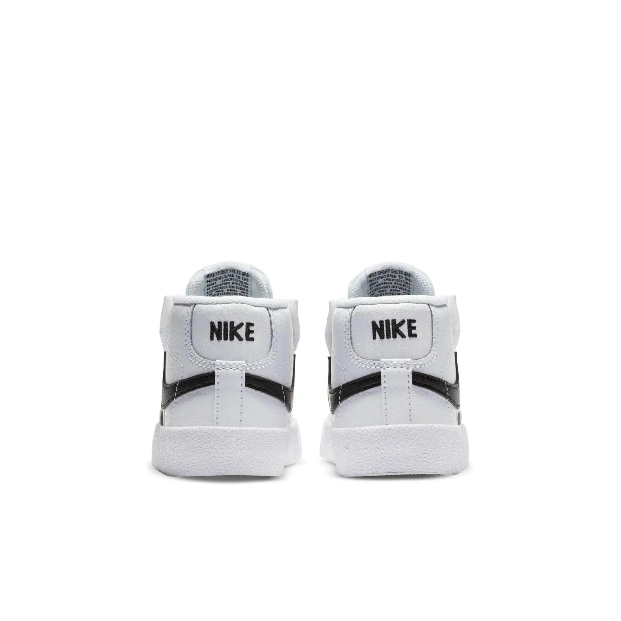 Nike Blazer Mid 77 "White Black" - Toddler's TD
